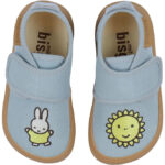Bisgaard X Miffy Hjemmesko - Barefoot - Skyblue