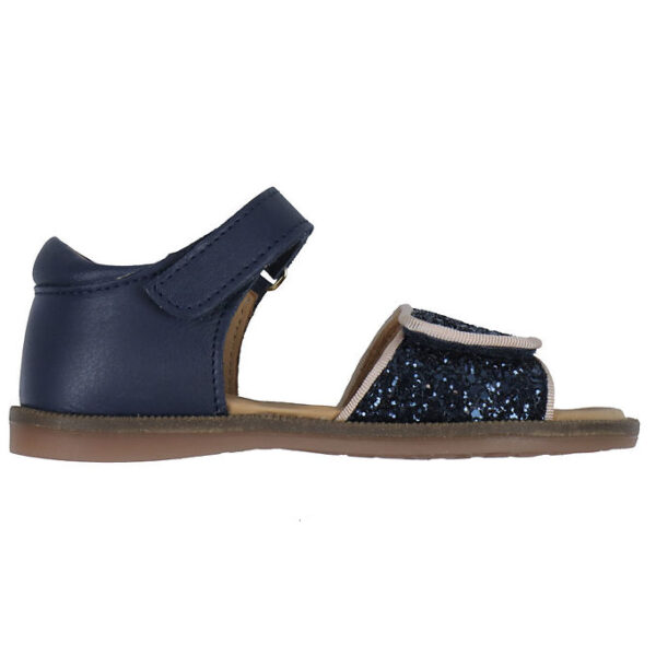 Bisgaard sandaler - Aida - Navy Glitter