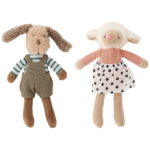 Bloomingville Bamser - Sol & Teo - 2-pak - Brun