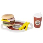 Bloomingville Mini Legetøjsmad - Jools - Burger - 13 Dele - Brun