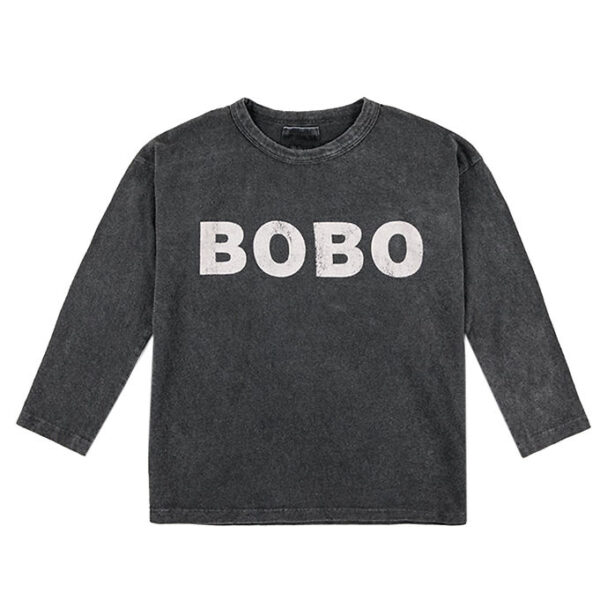Bobo Choses Bluse - Dark Grey Bobo Choses Bluse - Dark Grey