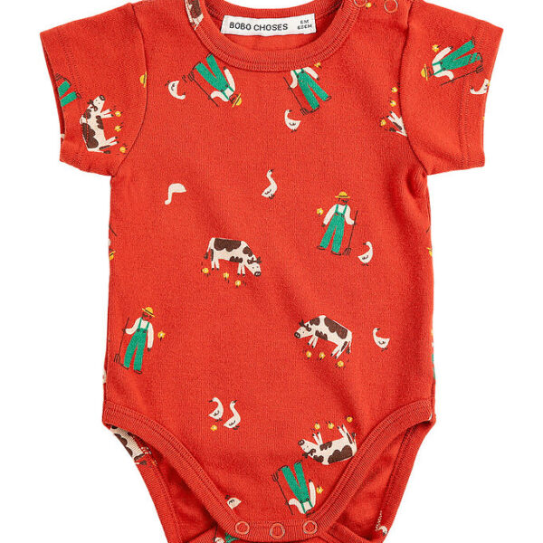 Bobo Choses Body k/æ - Farm Adventure - Rød