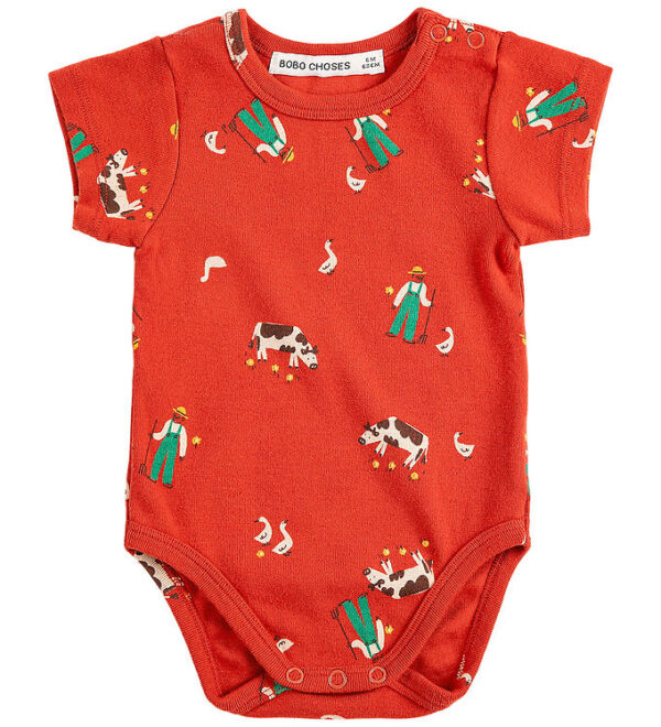 Bobo Choses Body k/æ - Farm Adventure - Rød