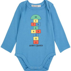 Bobo Choses Body l/æ - Hopscotch - Blå