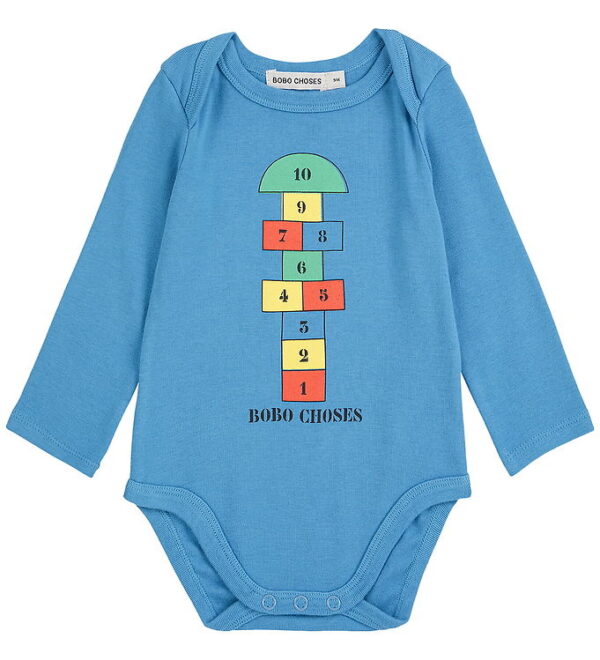 Bobo Choses Body l/æ - Hopscotch - Blå