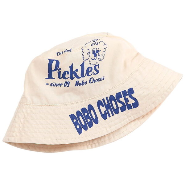 Bobo Choses Bøllehat - Vendbar - Pickles - Offwhite
