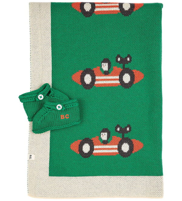 Bobo Choses Gaveæske - Race Car - Light Green