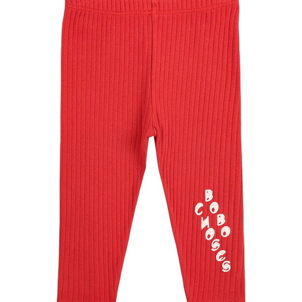 Bobo Choses Leggings - Rib - Rød