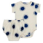 Bobo Choses Sæt - Body k/æ/Bloomers - Offwhite