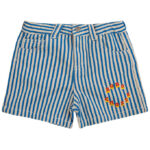 Bobo Choses Shorts - Circle Stripes - Blå