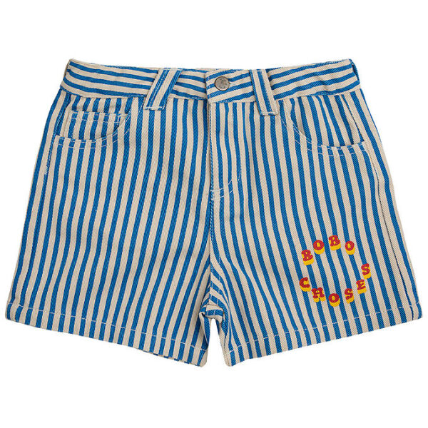 Bobo Choses Shorts - Circle Stripes - Blå Bobo Choses Shorts - Circle Stripes - Blå