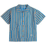 Bobo Choses Skjorte K/Æ - New Hairline - Navy Blue