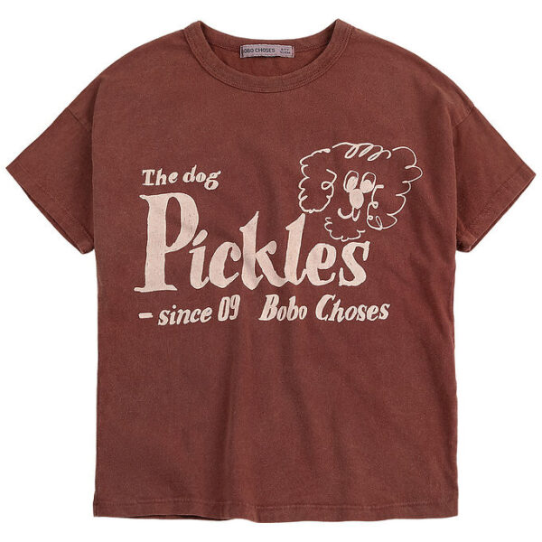 Bobo Choses T-shirt - Pickles The Dog - Brun
