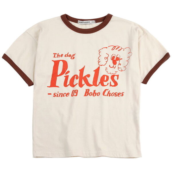 Bobo Choses T-shirt - Pickles The Dog - Offwhite