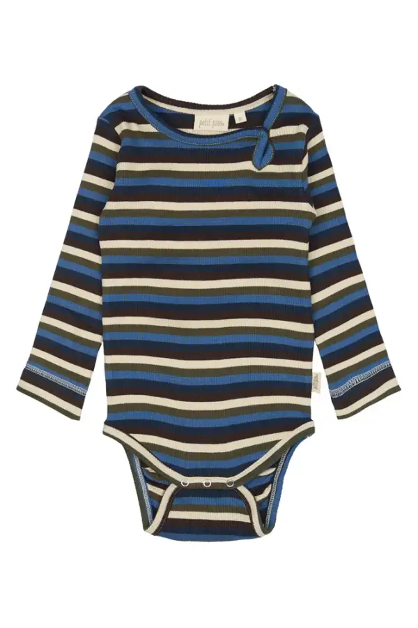 Body ls striber - True Navy Multi Stripe - 62