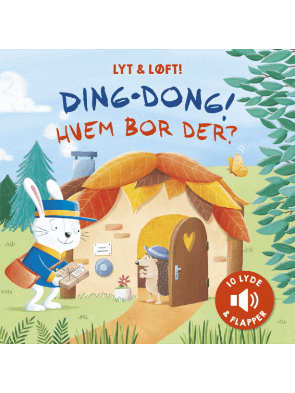 Børnebog, Ding-dong! Hvem Bor Der? - Flapbog - Legekammeraten.dk