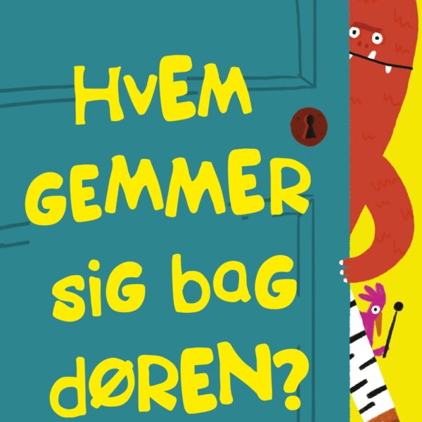 Børnebog, Hvem Gemmer Sig Bag Døren? - Børnebog - Legekammeraten.dk