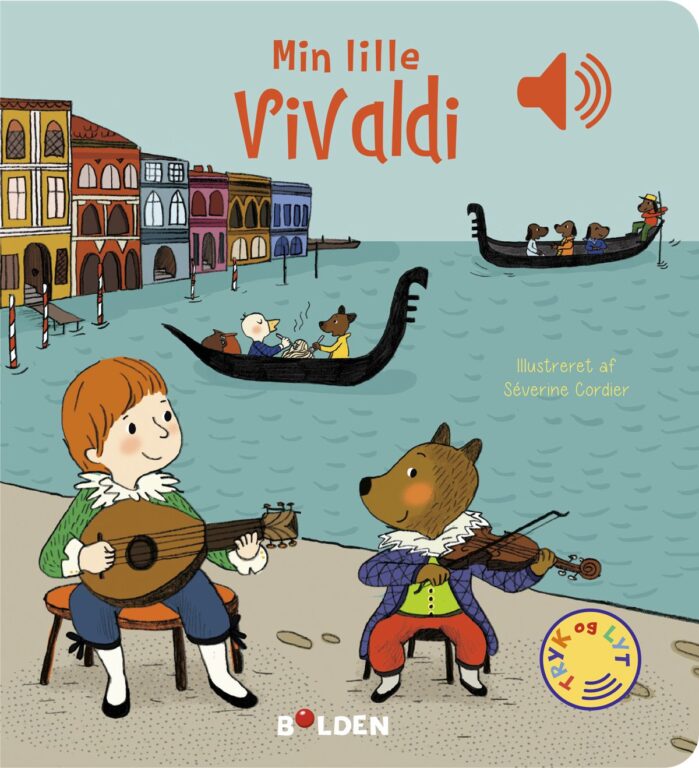 Børnebog, Min lille Vivaldi - SangBog - Legekammeraten.dk
