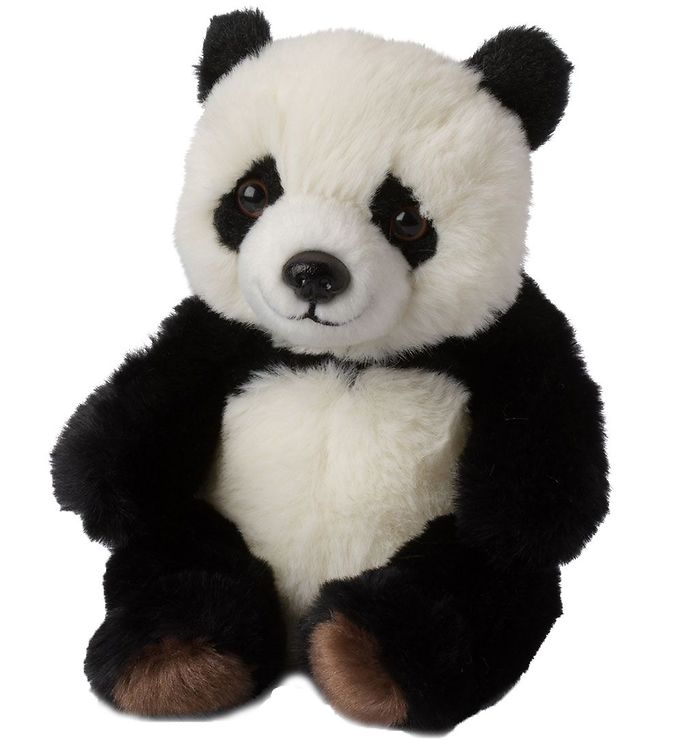 Bon Ton Toys Bamse - 22 cm - WWF - Sitting Panda - Sort/Hvid Bon Ton Toys Bamse - 22 cm - WWF - Sitting Panda - Sort/Hvid