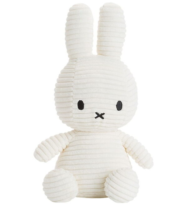Bon Ton Toys Bamse - 23 cm - Miffy ECO Corduroy - Offwhite