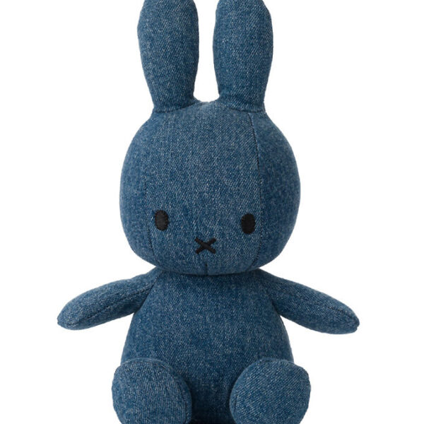 Bon Ton Toys Bamse - 23 cm - Miffy - Mid Wash Denim Bon Ton Toys Bamse - 23 cm - Miffy - Mid Wash Denim