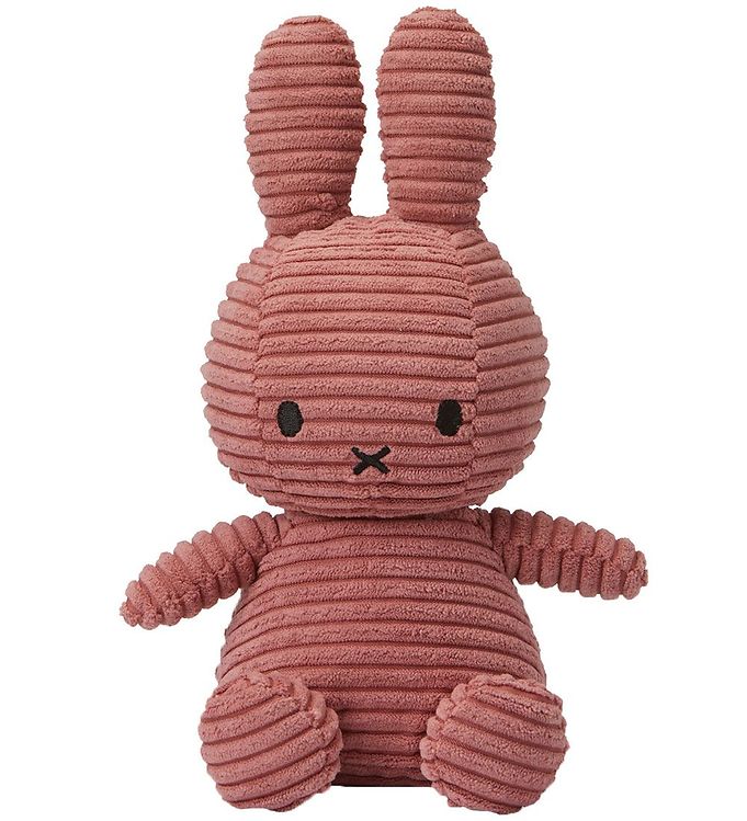 Bon Ton Toys Bamse - 23 cm - Miffy Sitting - Corduroy Dusty Rose Bon Ton Toys Bamse - 23 cm - Miffy Sitting - Corduroy Dusty Rose
