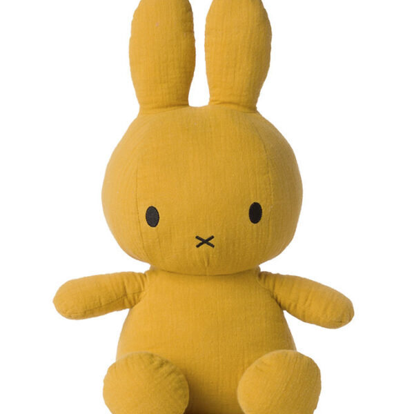Bon Ton Toys Bamse - 33 cm - Miffy Mousseline - Gul