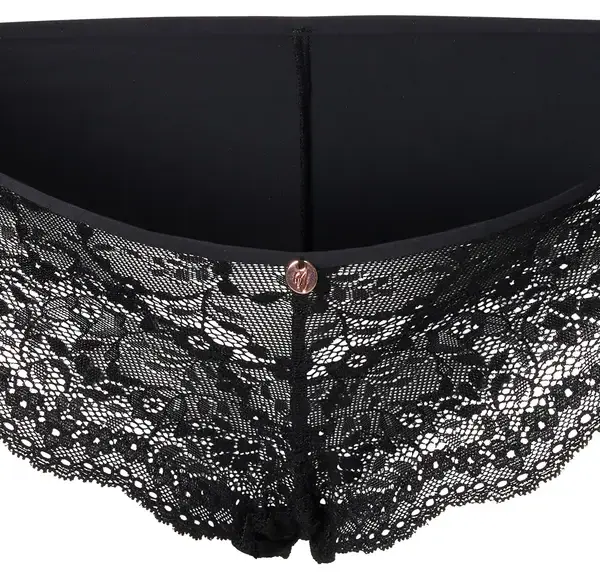 Brasilianske blonde trusser - Black - XS