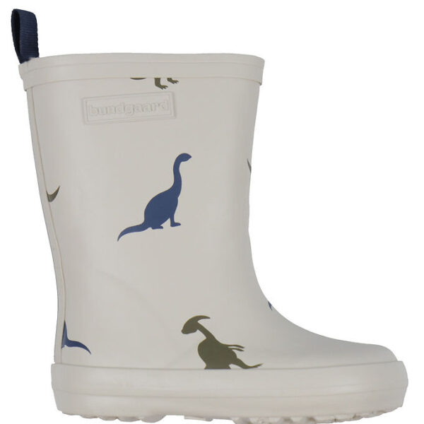 Bundgaard Gummistøvler m. For - Wide Fit - Aspen - Ivory Dino