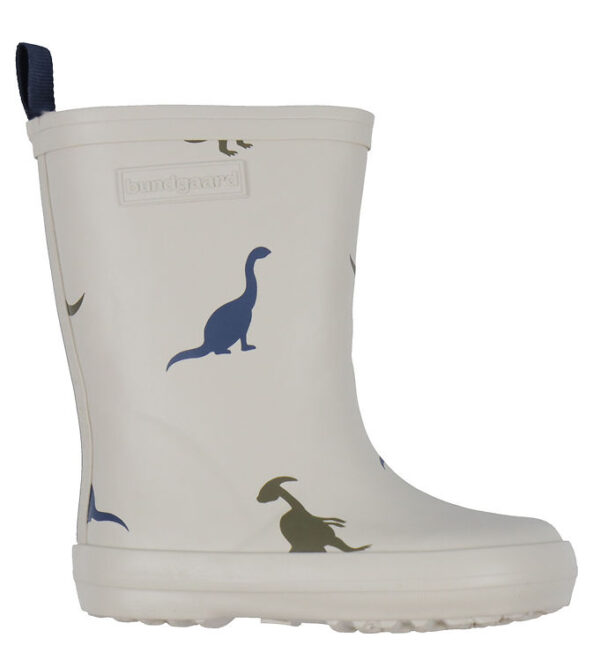 Bundgaard Gummistøvler m. For - Wide Fit - Aspen - Ivory Dino