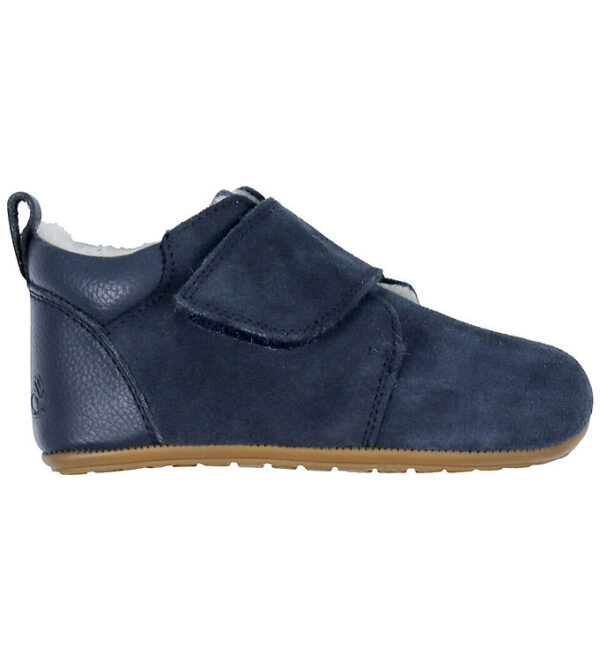 Bundgaard Hjemmesko - Wide Fit - Teddy Navy - Blue