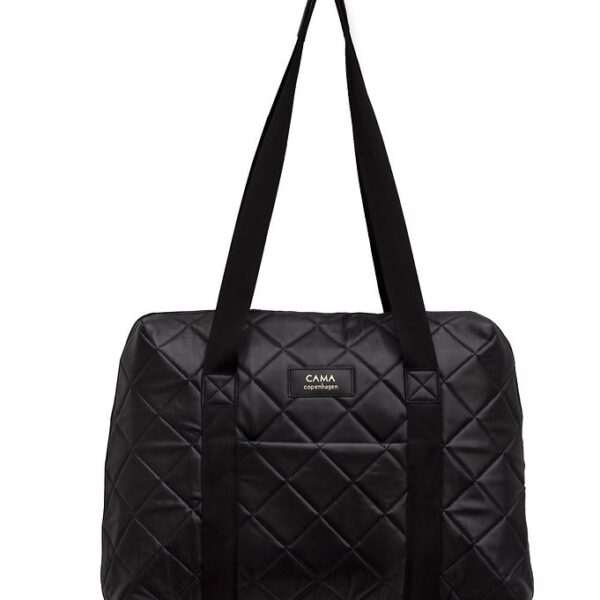 CAMA Copenhagen Pusletaske - Vega - Sort Læder