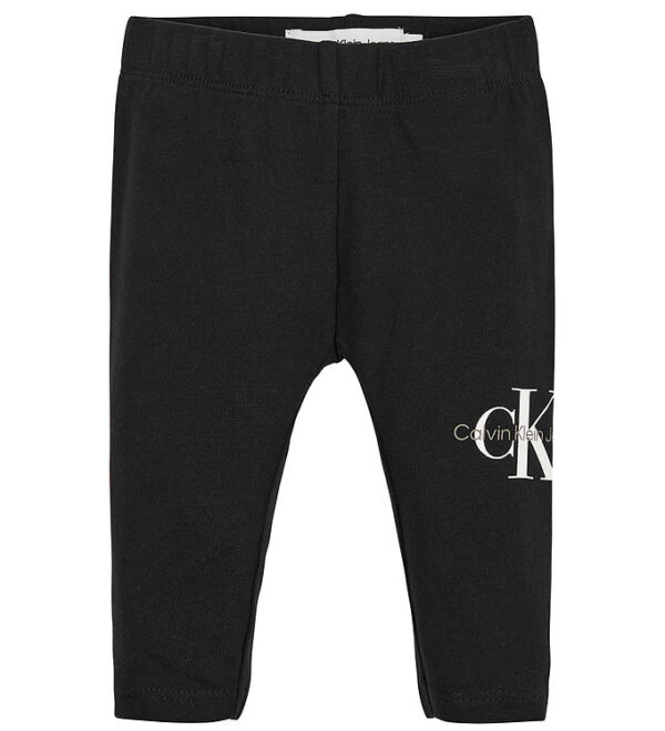 Calvin Klein Leggings - Monogram - Black Calvin Klein Leggings - Monogram - Black