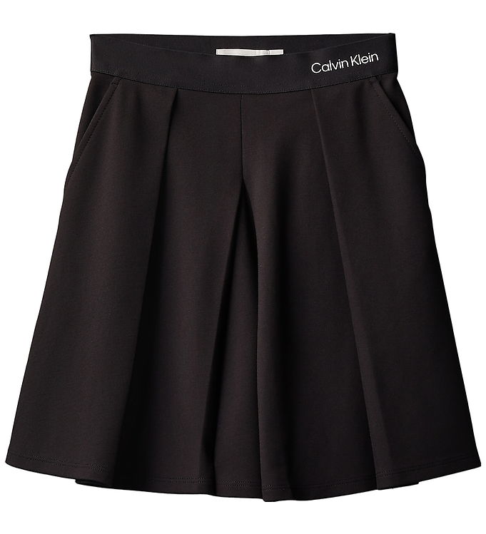 Calvin Klein Nederdel - Punto - Sort