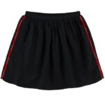 Calvin Klein Nederdel - Sort m. Rød Stribe