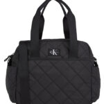 Calvin Klein Pusletaske - Quiltet - Ck Black