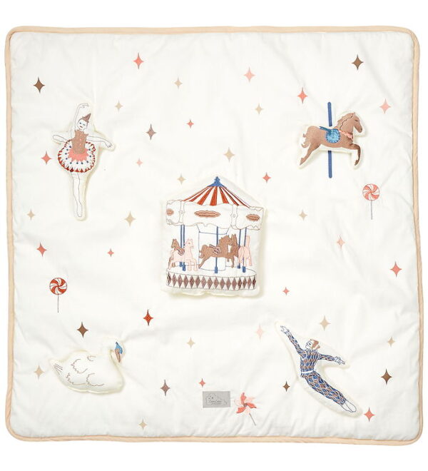 Cam Cam Aktivitetstæppe - 80x80 cm - Carousel