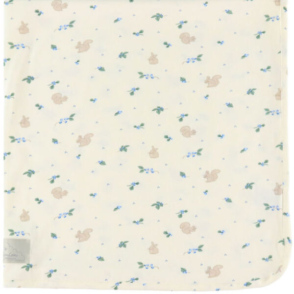 Cam Cam Babysvøb - Jersey - 80x80 cm - Blueberries