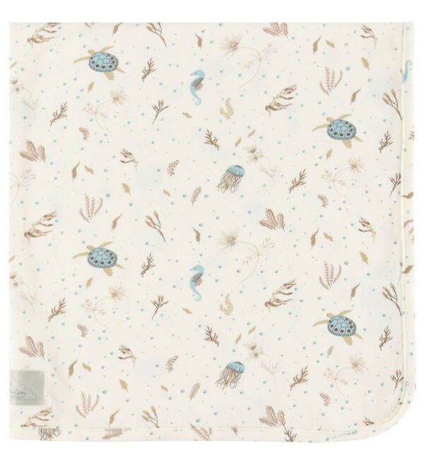 Cam Cam Babysvøb - Jersey - 80x80 cm - Sea Garden