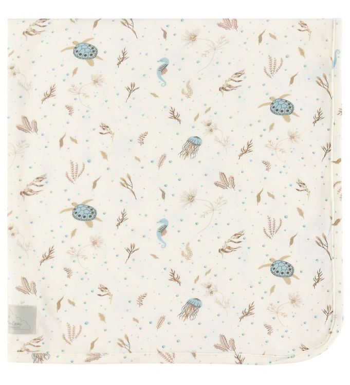 Cam Cam Babysvøb - Jersey - 80x80 cm - Sea Garden Cam Cam Babysvøb - Jersey - 80x80 cm - Sea Garden