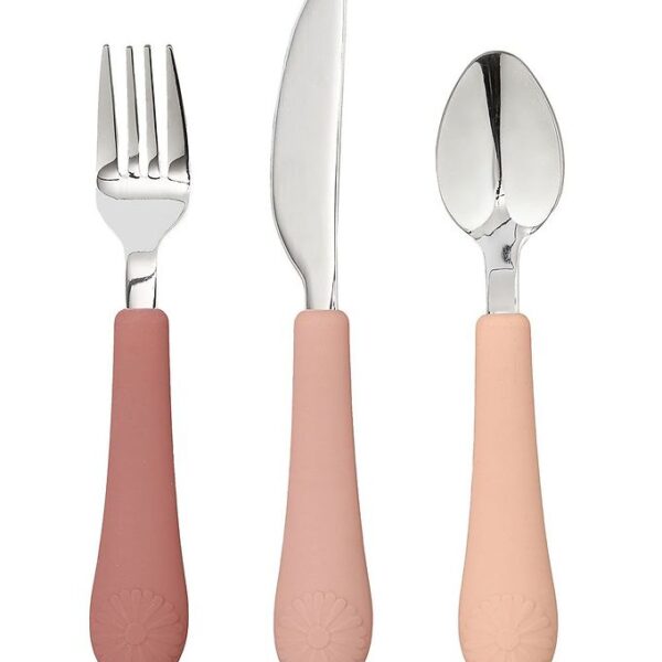 Cam Cam Bestiksæt - Silikone - Flower - Rose Mix