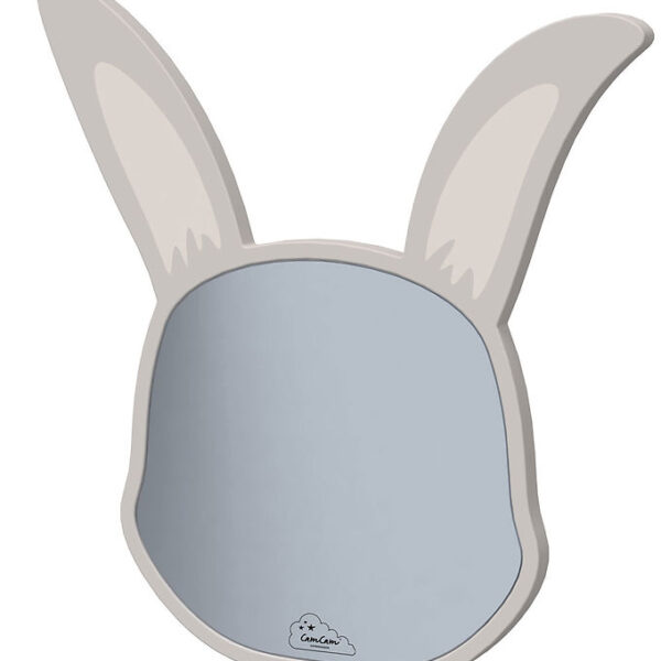 Cam Cam Børnespejl - Kanin - Light Sand