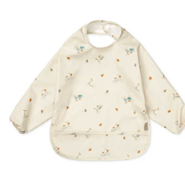 Cam Cam Copenhagen Hagesmæk med ærmer - Bicycles