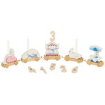 Cam Cam Fødselsdagstog - 56 cm - Karussel