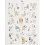 Cam Cam Plakat - Alfabetet - Tysk