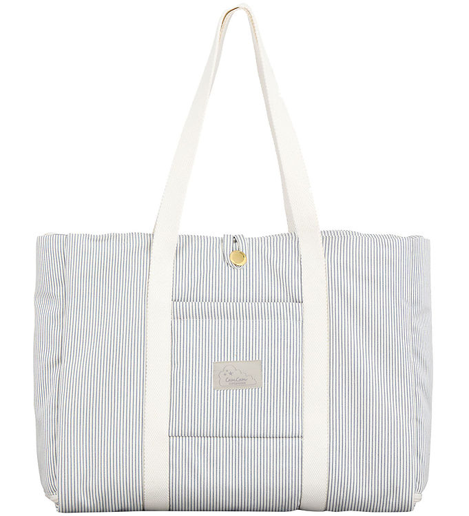 Cam Cam Pusletaske - Fold-Out - Classic Stripes Blue