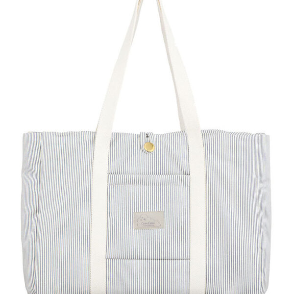 Cam Cam Pusletaske - Fold-Out - Classic Stripes Blue