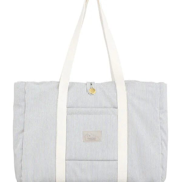 Cam Cam Pusletaske - Fold-Out - Classic Stripes Blue