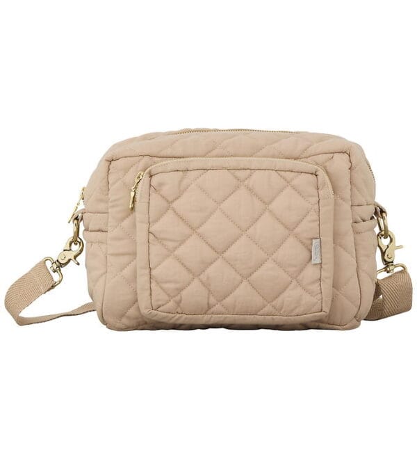 Cam Cam Pusletaske - Quiltet - Lille - Latte