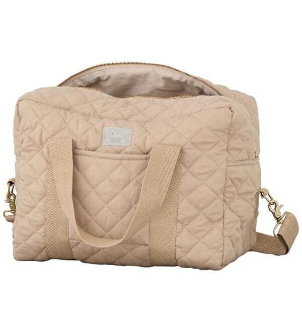 Cam Cam Pusletaske - Quiltet - Stor - Latte